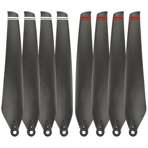 47 -Zoll -Falten -Kohlenstoff -Nylon -Paddel -Tipps -Up -Propeller CW CCW kompatibel mit landwirtschaftlichen Drohnen wie XAG P80 P100 V50 V50 Models Drohnenzubehör Ersatzteil(4pcs CW and CCW) von DWOGCEBX