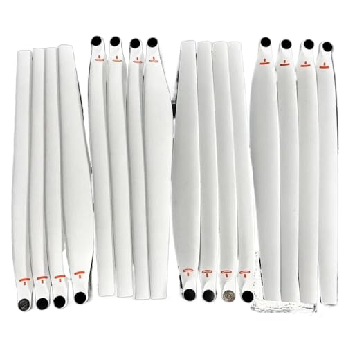 Carbon Nylon White Propeller Set kompatibel mit T50 R5413 R5415 Faltpropeller passt an T40-Teile der Teile des Landwirtschafts zu landernbedingten Drohnen(16 Pcs for T40) von DWOGCEBX