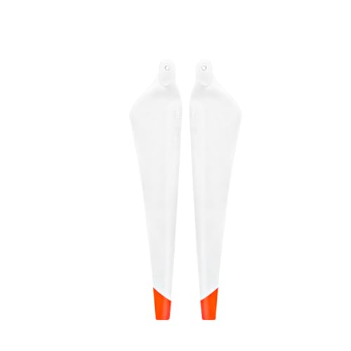 DWOGCEBX Kohlefaser -Nylon T30 Faltpropeller CW CCW -Paar kompatibel mit 3820 Agras Drohnenmodellzubehör weiße Farbe(2pcs CCW) von DWOGCEBX