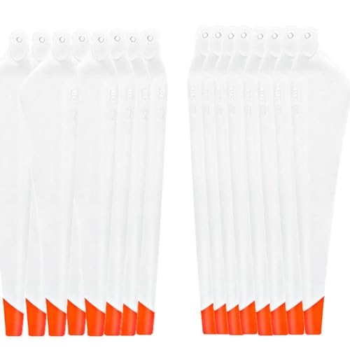 DWOGCEBX Kohlefaser -Nylon T30 Faltpropeller CW CCW -Paar kompatibel mit 3820 Agras Drohnenmodellzubehör weiße Farbe(6pcs CW and 6CCW) von DWOGCEBX