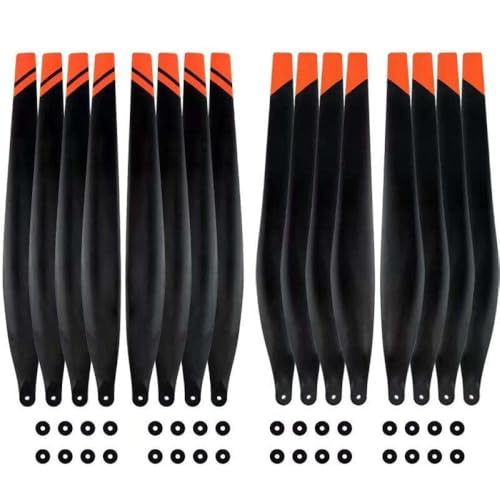 Kohlefaser -Kunststoff -Propeller R5413 R5415 Kompatibel mit T20P T40 T50 -Drohnen kompatibel mit Landwirtschaft Agras Drohnenteilen und Zubehör(1 Set T40 16pcs) von DWOGCEBX