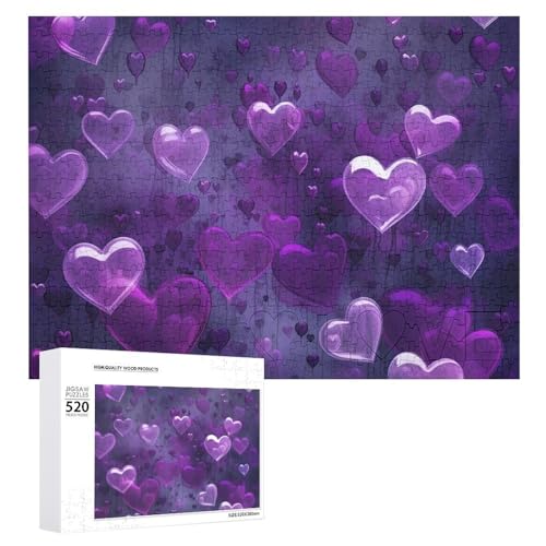 520 Teile Puzzles für Erwachsene Cool Viele Herzformen Puzzles Große Puzzles Spiel Dekompression Freizeit Unterhaltung Holzpuzzle Entspannung Sensorisches Spielzeug Raumdekor für Frauen Männer 520 Teile Puzzles für Erwachsene Cool Viele Herzformen Puzzles Große Puzzles Spiel Dekompression Freizeit Unterhaltung Holzpuzzle Entspannung Sensorisches Spielzeug Raumdekor für Frauen Männer von DWVTFSM