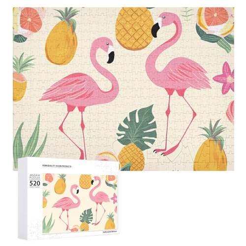 520 Teile Puzzles für Erwachsene Coole Flamingos und Ananas Puzzles Große Puzzles Spiel Dekompression Freizeit Unterhaltung Holzpuzzle Entspannung Sensorisches Spielzeug Raumdekor für Frauen Männer 520 Teile Puzzles für Erwachsene Coole Flamingos und Ananas Puzzles Große Puzzles Spiel Dekompression Freizeit Unterhaltung Holzpuzzle Entspannung Sensorisches Spielzeug Raumdekor für Frauen Männer von DWVTFSM