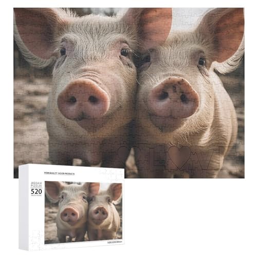 520 Teile Puzzles für Erwachsene Coole Schweine zusammen Puzzles Große Puzzles Spiel Dekompression Freizeit Unterhaltung Holzpuzzle Entspannung Sensorisches Spielzeug Raumdekor für Frauen Männer 520 Teile Puzzles für Erwachsene Coole Schweine zusammen Puzzles Große Puzzles Spiel Dekompression Freizeit Unterhaltung Holzpuzzle Entspannung Sensorisches Spielzeug Raumdekor für Frauen Männer von DWVTFSM