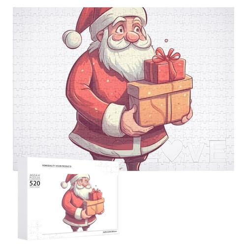 520 Teile Puzzles für Erwachsene Coole Weihnachtsmann Halten Geschenke Puzzles Große Puzzles Spiel Dekompression Freizeit Unterhaltung Holzpuzzle Entspannung Sensorisches Spielzeug Raumdekor für 520 Teile Puzzles für Erwachsene Coole Weihnachtsmann Halten Geschenke Puzzles Große Puzzles Spiel Dekompression Freizeit Unterhaltung Holzpuzzle Entspannung Sensorisches Spielzeug Raumdekor für von DWVTFSM