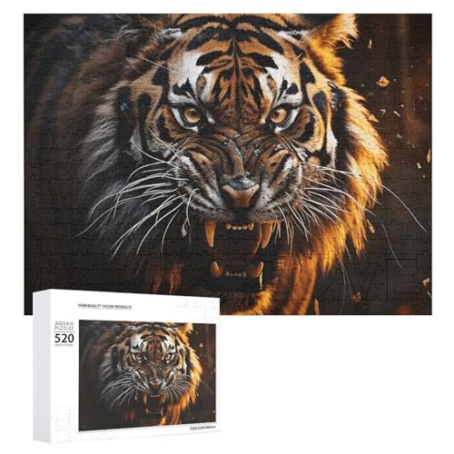 520 Teile Puzzles für Erwachsene Coole Wilde Tiger Puzzles Große Puzzles Spiel Dekompression Freizeit Unterhaltung Holzpuzzle Entspannung Sensorisches Spielzeug Raumdekor für Frauen Männer 520 Teile Puzzles für Erwachsene Coole Wilde Tiger Puzzles Große Puzzles Spiel Dekompression Freizeit Unterhaltung Holzpuzzle Entspannung Sensorisches Spielzeug Raumdekor für Frauen Männer von DWVTFSM