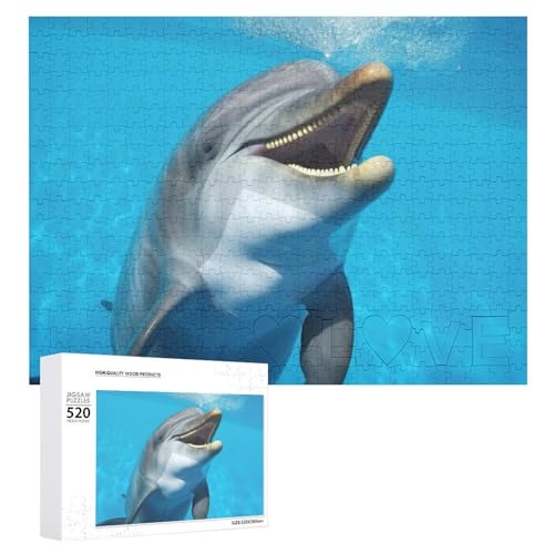 520 Teile Puzzles für Erwachsene Cooles lächelndes Gesicht Delfine Puzzles Große Puzzles Spiel Dekompression Freizeit Unterhaltung Holzpuzzle Entspannung Sensorisches Spielzeug Raumdekor für Frauen 520 Teile Puzzles für Erwachsene Cooles lächelndes Gesicht Delfine Puzzles Große Puzzles Spiel Dekompression Freizeit Unterhaltung Holzpuzzle Entspannung Sensorisches Spielzeug Raumdekor für Frauen von DWVTFSM