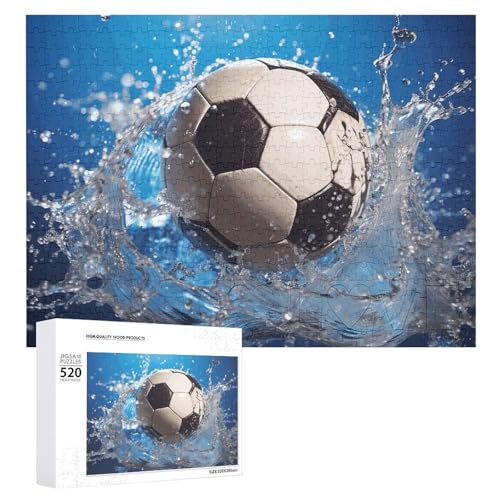520-teiliges Puzzle für Erwachsene, cooler Fußball, Wasserpuzzle, große Puzzles, Spiel, Dekompression, Freizeit, Unterhaltung, Holzpuzzle, Entspannung, sensorisches Spielzeug, Raumdekoration für 520-teiliges Puzzle für Erwachsene, cooler Fußball, Wasserpuzzle, große Puzzles, Spiel, Dekompression, Freizeit, Unterhaltung, Holzpuzzle, Entspannung, sensorisches Spielzeug, Raumdekoration für von DWVTFSM