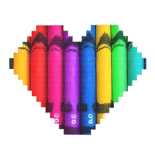 Buntstifte, Baustein-Puzzle, herzförmig, personalisierbar, Foto-Bausteine, Puzzle, Familien-Andenken, DIY, romantische Heimdekoration, Jahrestag, Geburtstag, Geschenke für sie, ihn, Liebhaber, Paare Buntstifte, Baustein-Puzzle, herzförmig, personalisierbar, Foto-Bausteine, Puzzle, Familien-Andenken, DIY, romantische Heimdekoration, Jahrestag, Geburtstag, Geschenke für sie, ihn, Liebhaber, Paare von DWVTFSM