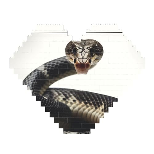 DWVTFSM Cobra Schlangen-Baustein-Puzzle in Herzform, personalisierbar, Foto-Bausteine, Puzzle, Familien-Andenken, DIY, romantische Heimdekoration, Jahrestag, Geburtstagsgeschenke für sie, ihn, DWVTFSM Cobra Schlangen-Baustein-Puzzle in Herzform, personalisierbar, Foto-Bausteine, Puzzle, Familien-Andenken, DIY, romantische Heimdekoration, Jahrestag, Geburtstagsgeschenke für sie, ihn, von DWVTFSM