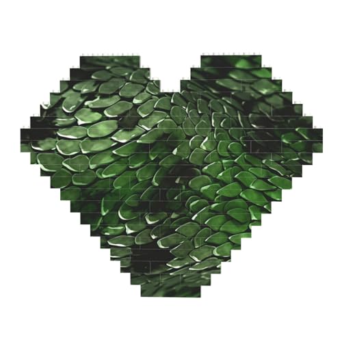 DWVTFSM Grüne Schlangen-Baustein-Puzzle, herzförmig, personalisierbar, Foto-Bausteine, Puzzle, Familien-Andenken, DIY, romantische Heimdekoration, Jahrestag, Geburtstagsgeschenke für sie, ihn, DWVTFSM Grüne Schlangen-Baustein-Puzzle, herzförmig, personalisierbar, Foto-Bausteine, Puzzle, Familien-Andenken, DIY, romantische Heimdekoration, Jahrestag, Geburtstagsgeschenke für sie, ihn, von DWVTFSM