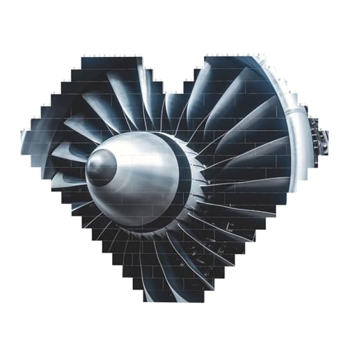 DWVTFSM Jet-Motor-Baustein-Puzzle, herzförmig, personalisierbar, Foto-Bausteine, Puzzle, Familien-Andenken, DIY, romantische Heimdekoration DWVTFSM Jet-Motor-Baustein-Puzzle, herzförmig, personalisierbar, Foto-Bausteine, Puzzle, Familien-Andenken, DIY, romantische Heimdekoration von DWVTFSM