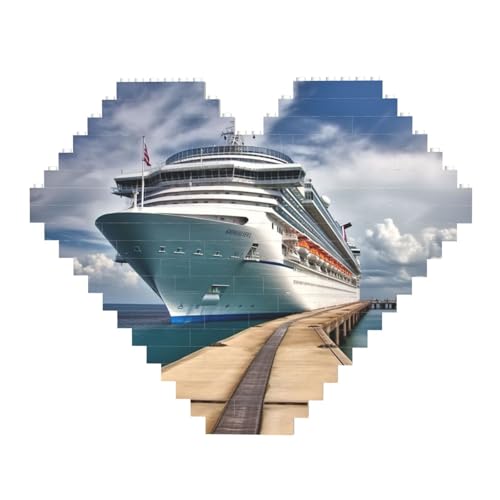 DWVTFSM Kreuzfahrtschiff-Baustein-Puzzle, herzförmig, personalisierbar, Foto-Bausteine, Puzzle, Familien-Andenken, DIY, romantische Heimdekoration, Jahrestag, Geburtstagsgeschenke für sie, ihn, DWVTFSM Kreuzfahrtschiff-Baustein-Puzzle, herzförmig, personalisierbar, Foto-Bausteine, Puzzle, Familien-Andenken, DIY, romantische Heimdekoration, Jahrestag, Geburtstagsgeschenke für sie, ihn, von DWVTFSM