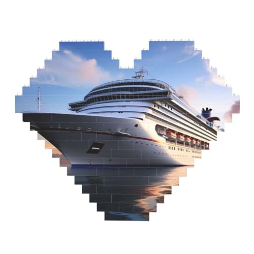 DWVTFSM Kreuzfahrtschiff-Baustein-Puzzle, herzförmig, personalisierbar, Foto-Bausteine, Puzzle, Familien-Andenken, DIY, romantische Heimdekoration, Jahrestag, Geburtstagsgeschenke für sie, ihn, DWVTFSM Kreuzfahrtschiff-Baustein-Puzzle, herzförmig, personalisierbar, Foto-Bausteine, Puzzle, Familien-Andenken, DIY, romantische Heimdekoration, Jahrestag, Geburtstagsgeschenke für sie, ihn, von DWVTFSM