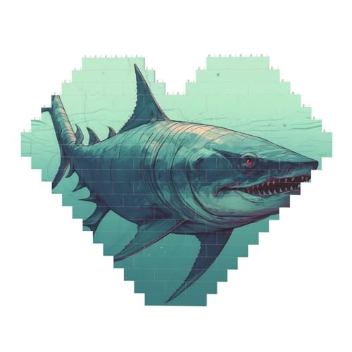 DWVTFSM Langes Fisch-Baustein-Puzzle in Herzform, personalisierte Foto-Bausteine, Puzzles, romantische Heimdekoration, Jahrestag, Geburtstagsgeschenke für sie, ihn, Liebhaber, Paare DWVTFSM Langes Fisch-Baustein-Puzzle in Herzform, personalisierte Foto-Bausteine, Puzzles, romantische Heimdekoration, Jahrestag, Geburtstagsgeschenke für sie, ihn, Liebhaber, Paare von DWVTFSM