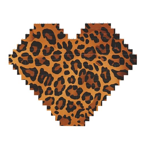 DWVTFSM Leoparden-Baustein-Puzzle, herzförmig, personalisierbar, Foto-Bausteine, Puzzle, Familien-Andenken, DIY, romantische Heimdekoration DWVTFSM Leoparden-Baustein-Puzzle, herzförmig, personalisierbar, Foto-Bausteine, Puzzle, Familien-Andenken, DIY, romantische Heimdekoration von DWVTFSM