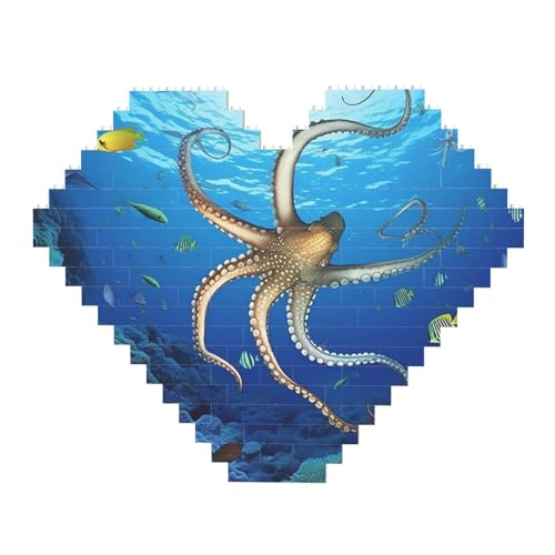DWVTFSM Meeresbiologie-Baustein-Puzzle, herzförmig, personalisierbar, Foto-Bausteine, Puzzle, Familien-Andenken, DIY, romantische Heimdekoration, Jahrestag, Geburtstag, Geschenke für sie, ihn, DWVTFSM Meeresbiologie-Baustein-Puzzle, herzförmig, personalisierbar, Foto-Bausteine, Puzzle, Familien-Andenken, DIY, romantische Heimdekoration, Jahrestag, Geburtstag, Geschenke für sie, ihn, von DWVTFSM