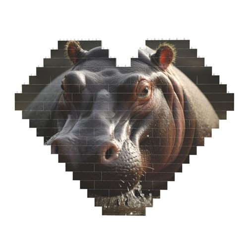 DWVTFSM Nilpferd-Baustein-Puzzle, herzförmig, personalisierbar, Foto-Bausteine, Puzzle, Familien-Andenken, DIY, romantische Heimdekoration, Jahrestag, Geburtstag, Geschenke für sie, ihn, Liebhaber, DWVTFSM Nilpferd-Baustein-Puzzle, herzförmig, personalisierbar, Foto-Bausteine, Puzzle, Familien-Andenken, DIY, romantische Heimdekoration, Jahrestag, Geburtstag, Geschenke für sie, ihn, Liebhaber, von DWVTFSM