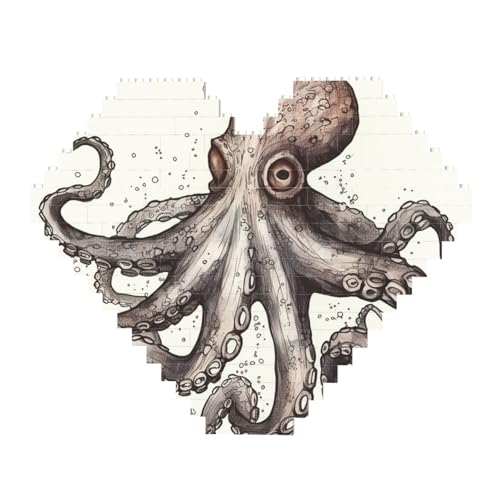 DWVTFSM Oktopus-Baustein-Puzzle, herzförmig, personalisierbar, Foto-Bausteine, Puzzle, Familien-Andenken, DIY, romantische Heimdekoration, Jahrestag, Geburtstagsgeschenke für sie, ihn, Liebhaber, DWVTFSM Oktopus-Baustein-Puzzle, herzförmig, personalisierbar, Foto-Bausteine, Puzzle, Familien-Andenken, DIY, romantische Heimdekoration, Jahrestag, Geburtstagsgeschenke für sie, ihn, Liebhaber, von DWVTFSM