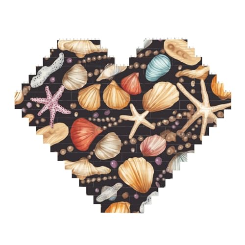 DWVTFSM Perlen- und Muscheldruck-Baustein-Puzzle, herzförmig, personalisierbar, Foto-Bausteine, Puzzle, romantische Wohnkultur, Jahrestag, Geburtstag, Geschenke für sie, ihn, Liebhaber, Paare DWVTFSM Perlen- und Muscheldruck-Baustein-Puzzle, herzförmig, personalisierbar, Foto-Bausteine, Puzzle, romantische Wohnkultur, Jahrestag, Geburtstag, Geschenke für sie, ihn, Liebhaber, Paare von DWVTFSM