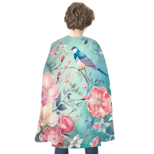 DWVTFSM Uni Halloween-Umhang, wendbar, Vampirumhang, leicht, bequem, Halloween-Hexenumhang, Umhang, Blumen- und Vogel-Stil, Cosplay-Kostüme für Damen und Herren DWVTFSM Uni Halloween-Umhang, wendbar, Vampirumhang, leicht, bequem, Halloween-Hexenumhang, Umhang, Blumen- und Vogel-Stil, Cosplay-Kostüme für Damen und Herren von DWVTFSM