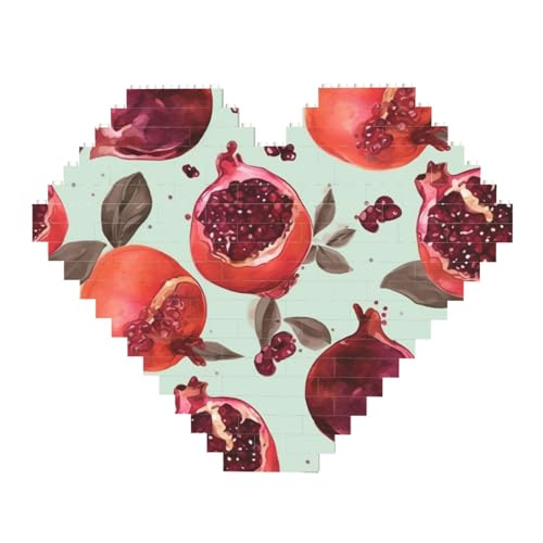 Granatapfelmuster-Baustein-Puzzle, herzförmig, personalisierbar, Foto-Bausteine, Puzzle, Familien-Andenken, DIY, romantische Heimdekoration, Jahrestag, Geburtstag, Geschenke für sie, ihn, Liebhaber, Granatapfelmuster-Baustein-Puzzle, herzförmig, personalisierbar, Foto-Bausteine, Puzzle, Familien-Andenken, DIY, romantische Heimdekoration, Jahrestag, Geburtstag, Geschenke für sie, ihn, Liebhaber, von DWVTFSM