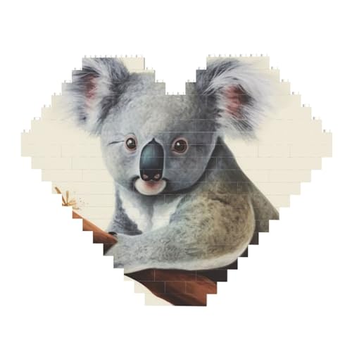 Koala und Schmetterling, Baustein-Puzzle, herzförmig, personalisierbar, Foto-Bausteine, Puzzle, Familien-Andenken, DIY, romantische Heimdekoration, Jahrestag, Geburtstag, Geschenke für sie, ihn, Koala und Schmetterling, Baustein-Puzzle, herzförmig, personalisierbar, Foto-Bausteine, Puzzle, Familien-Andenken, DIY, romantische Heimdekoration, Jahrestag, Geburtstag, Geschenke für sie, ihn, von DWVTFSM