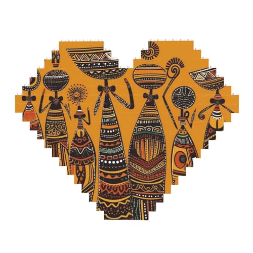 Kreative afrikanische Kultur, Baustein-Puzzle, herzförmig, personalisierte Foto-Bausteine, Puzzle, Familien-Andenken, DIY, romantische Heimdekoration, Jahrestag, Geburtstag, Geschenke für sie, ihn, Kreative afrikanische Kultur, Baustein-Puzzle, herzförmig, personalisierte Foto-Bausteine, Puzzle, Familien-Andenken, DIY, romantische Heimdekoration, Jahrestag, Geburtstag, Geschenke für sie, ihn, von DWVTFSM