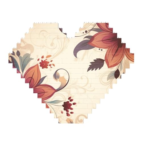 Modernes Blumen-Baustein-Puzzle in Herzform, personalisiertes Foto-Baustein-Puzzle, Familien-Andenken, DIY, romantische Heimdekoration, Jahrestag, Geburtstag, Geschenke für sie, ihn, Liebhaber, Paare Modernes Blumen-Baustein-Puzzle in Herzform, personalisiertes Foto-Baustein-Puzzle, Familien-Andenken, DIY, romantische Heimdekoration, Jahrestag, Geburtstag, Geschenke für sie, ihn, Liebhaber, Paare von DWVTFSM