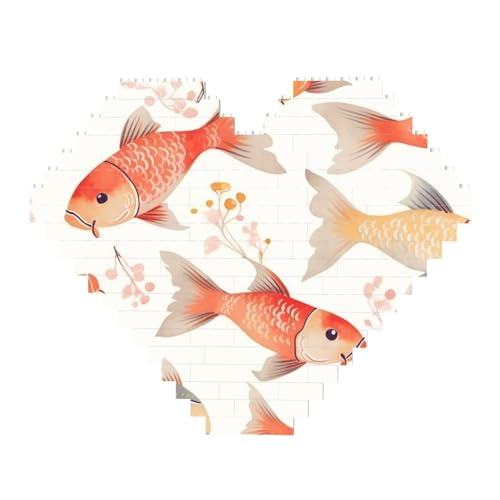 Niedliches Goldfisch-Baustein-Puzzle in Herzform, personalisiertes Foto-Baustein-Puzzle, Familien-Andenken, DIY, romantische Heimdekoration, Jahrestag, Geburtstagsgeschenke für sie, ihn, Liebhaber, Niedliches Goldfisch-Baustein-Puzzle in Herzform, personalisiertes Foto-Baustein-Puzzle, Familien-Andenken, DIY, romantische Heimdekoration, Jahrestag, Geburtstagsgeschenke für sie, ihn, Liebhaber, von DWVTFSM