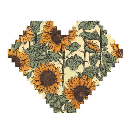 Romantisches Sonnenblumen-Baustein-Puzzle in Herzform, personalisiertes Foto-Baustein-Puzzle, Familien-Andenken, DIY, romantische Heimdekoration, Jahrestag, Geburtstag, Geschenke für sie, ihn, Romantisches Sonnenblumen-Baustein-Puzzle in Herzform, personalisiertes Foto-Baustein-Puzzle, Familien-Andenken, DIY, romantische Heimdekoration, Jahrestag, Geburtstag, Geschenke für sie, ihn, von DWVTFSM