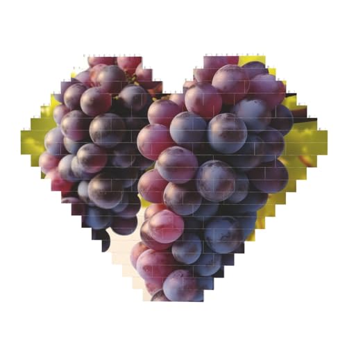 Wüstentrauben-Baustein-Puzzle, herzförmig, personalisierbar, Foto-Bausteine, Puzzle, Familien-Andenken, DIY, romantische Heimdekoration, Jahrestag, Geburtstag, Geschenke für sie, ihn, Liebhaber, Paare Wüstentrauben-Baustein-Puzzle, herzförmig, personalisierbar, Foto-Bausteine, Puzzle, Familien-Andenken, DIY, romantische Heimdekoration, Jahrestag, Geburtstag, Geschenke für sie, ihn, Liebhaber, Paare von DWVTFSM