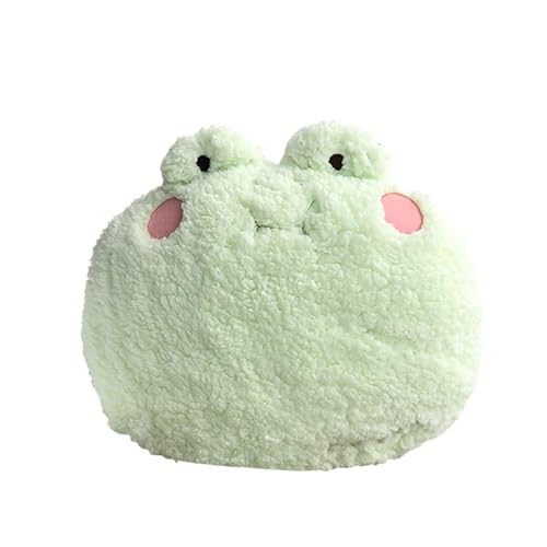 DXDE4U Plüschkissen Frosch, entzückendes Plüschtier Frosch, zum Geburtstag für Kinder, Erwachsene, Mädchen, Jungen (15 * 14 Zoll) (Frog)… von DXDE4U