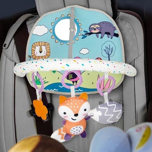 DXIA Spielzeug für den Autositz, Kinder Spielzeug fürs Auto Rücksitz, Doppelseitiges Babyautositz Spielzeug, Baby Sensory Spielzeug, Spielzeug Für Autofahrt Baby über 6 Monate Alt DXIA Spielzeug für den Autositz, Kinder Spielzeug fürs Auto Rücksitz, Doppelseitiges Babyautositz Spielzeug, Baby Sensory Spielzeug, Spielzeug Für Autofahrt Baby über 6 Monate Alt von DXIA
