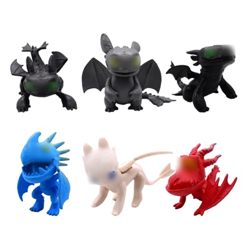 6 Stück Mini Dragon Figuren Drachen Action Figuren Spielzeug Drachen Kuchendekoration Dinosaurier Figuren Spielzeug Set Dragon Puppe Toys Actionfiguren Toy für Kinder Geburtstags 6 Stück Mini Dragon Figuren Drachen Action Figuren Spielzeug Drachen Kuchendekoration Dinosaurier Figuren Spielzeug Set Dragon Puppe Toys Actionfiguren Toy für Kinder Geburtstags von DXQ
