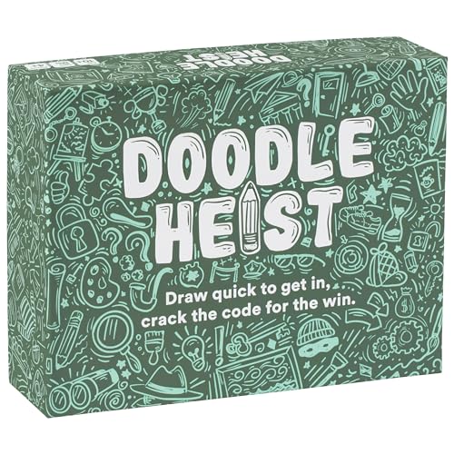 Doodle Heist - The Quick Drawing and Deduction Family Party Game for Kids, Tweens, Teens, College Students, Adults & Families - Perfect for Fun Parties and Board Games Night with Your Group von DOODLE HEIST