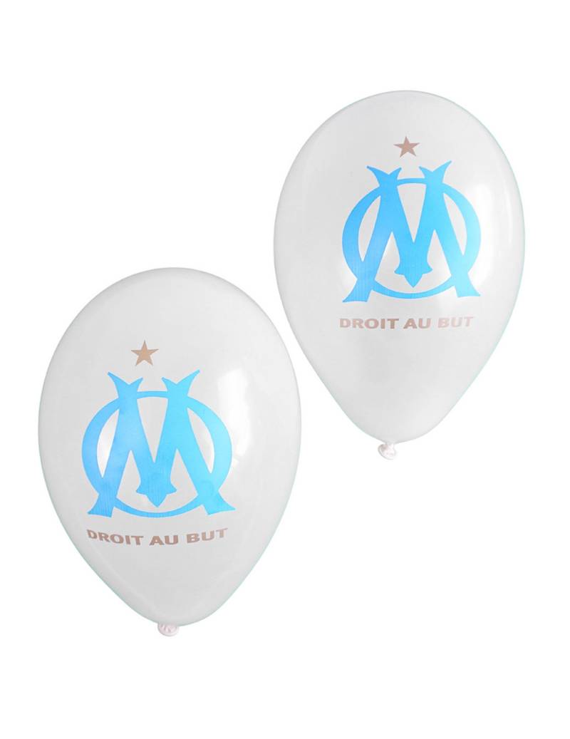 11 Luftballons Olympique de Marseille 23 cm von DYNASTRIB