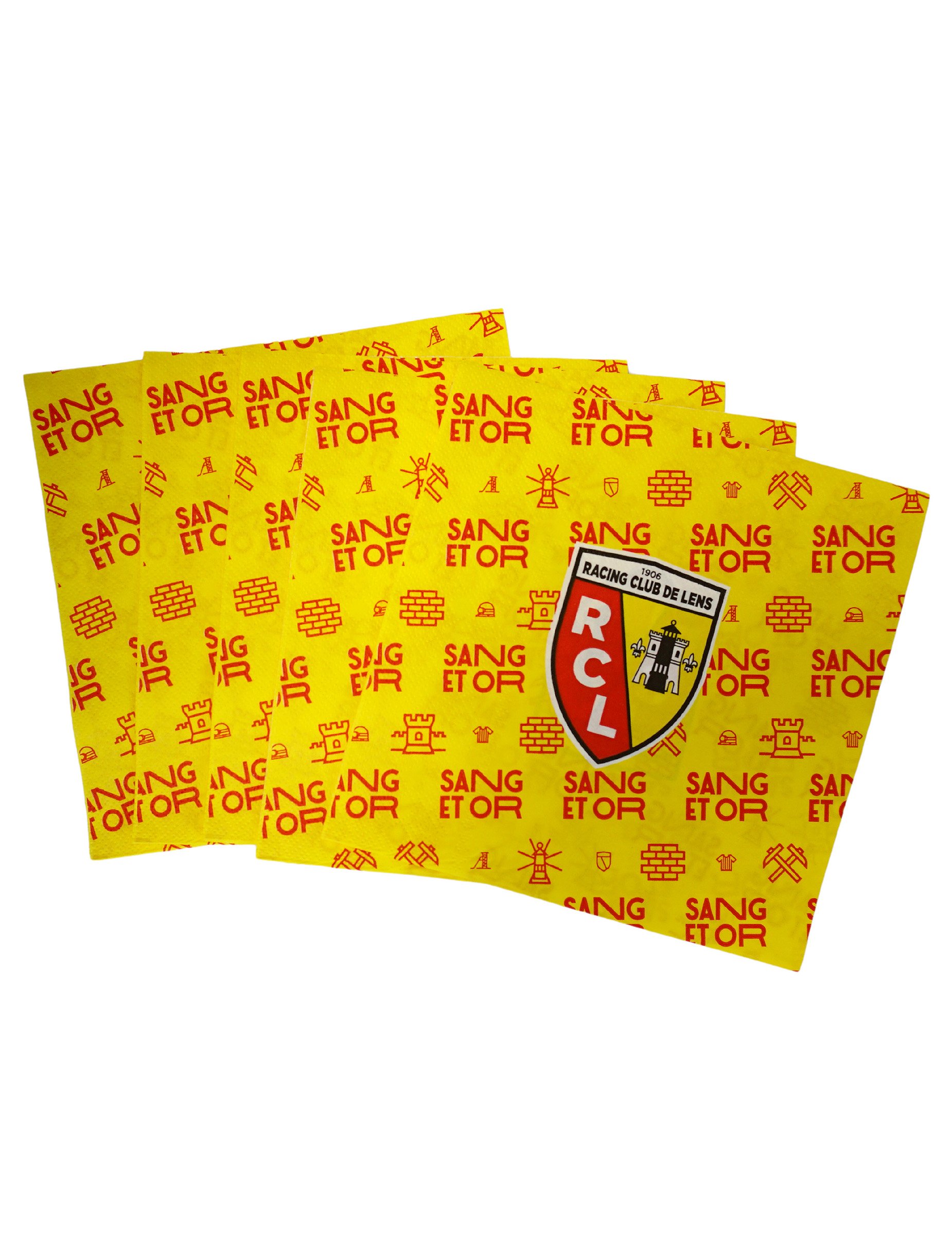 20 Servietten RC Lens 33 x 33 cm 20 Servietten RC Lens 33 x 33 cm von DYNASTRIB