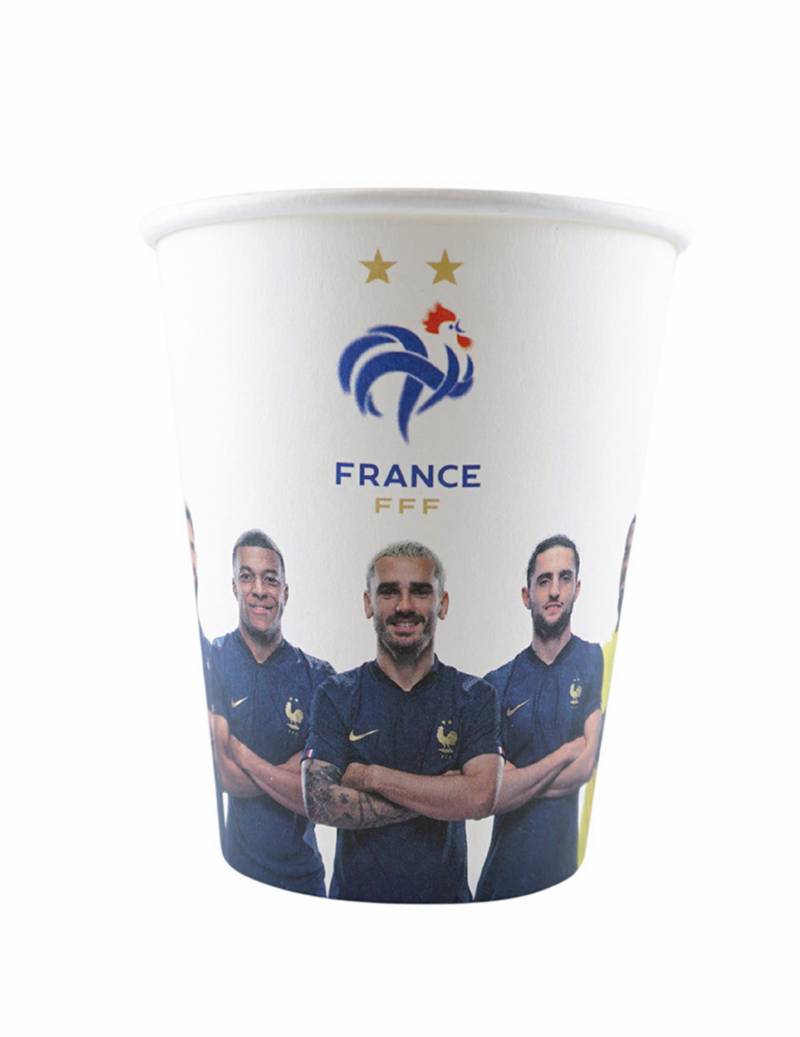 6 Becher FFF Frankreich 6 Becher FFF Frankreich von DYNASTRIB