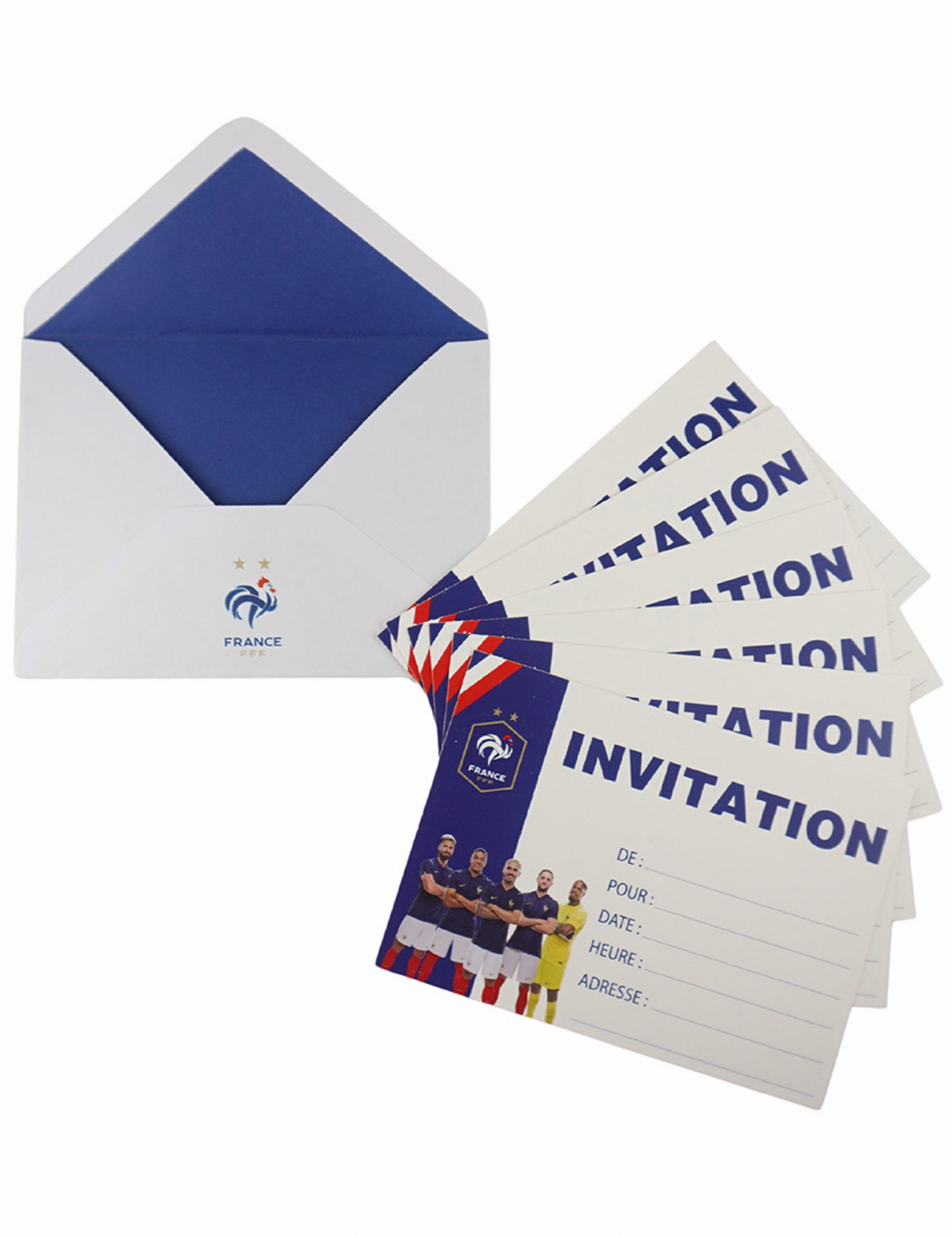 6 Einladungskarten FFF 6 Einladungskarten FFF von DYNASTRIB