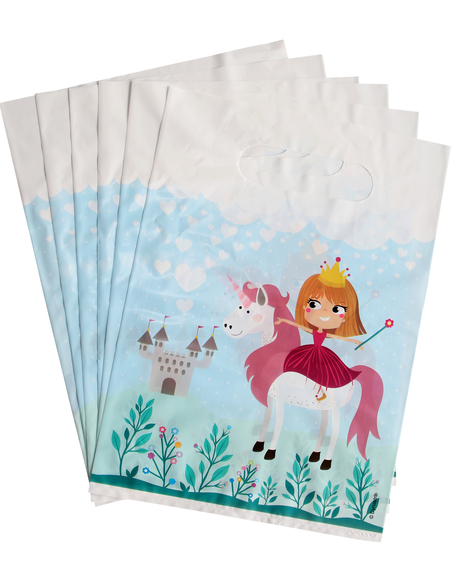 6 Geschenktüten Prinzessin 15 x 23 cm 6 Geschenktüten Prinzessin 15 x 23 cm von DYNASTRIB