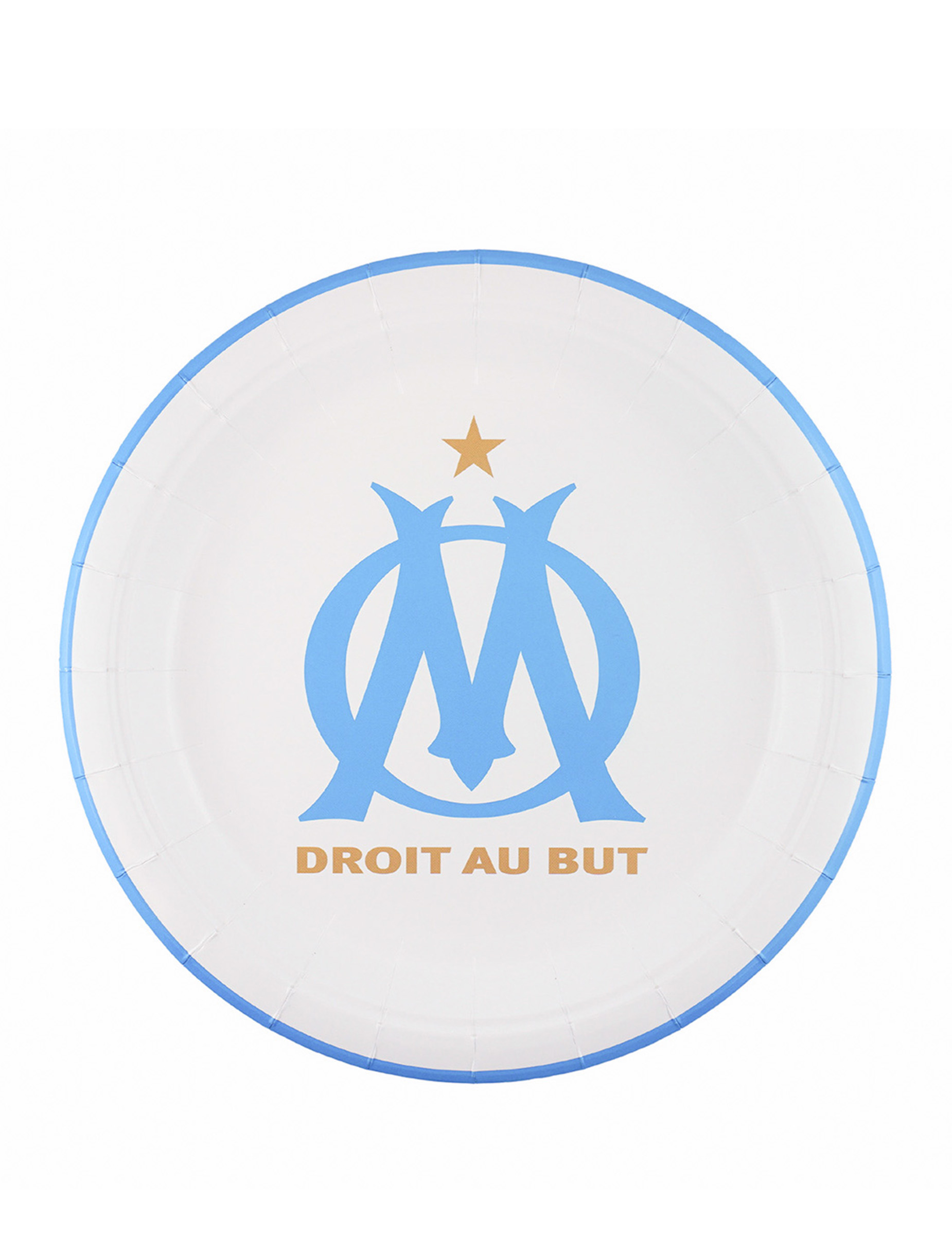6 Olympique de Marseille Teller 23 cm 6 Olympique de Marseille Teller 23 cm von DYNASTRIB