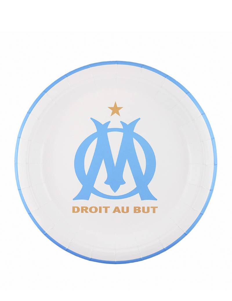 6 Olympique de Marseille Teller 23 cm von DYNASTRIB