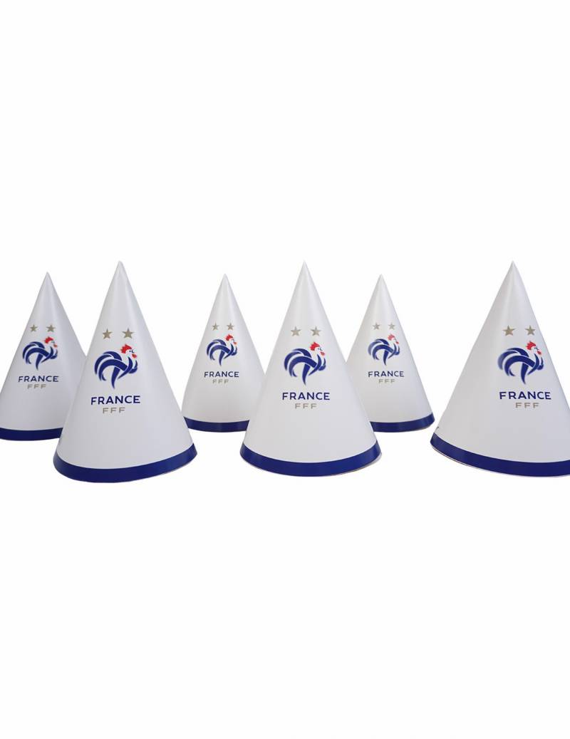 6 Partyhüte FFF Frankreich 6 Partyhüte FFF Frankreich von DYNASTRIB