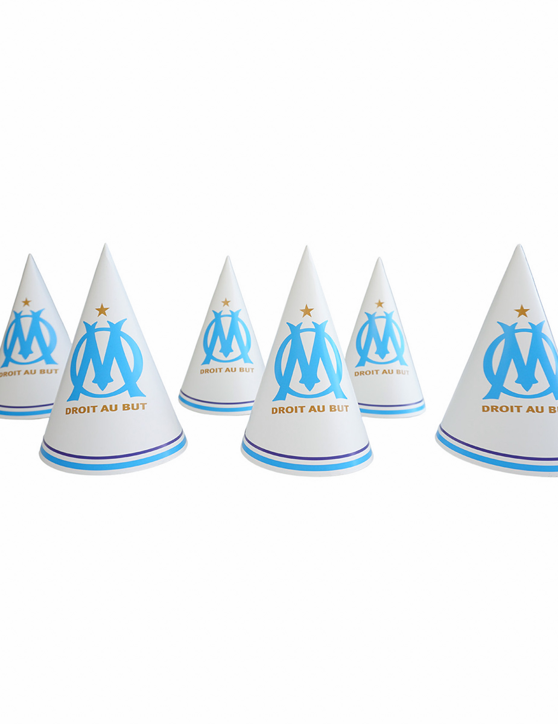 6 Partyhüte Olympique de Marseille 6 Partyhüte Olympique de Marseille von DYNASTRIB