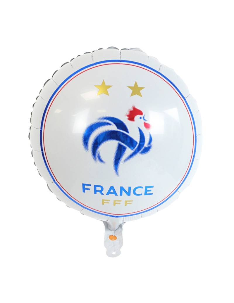 Folienballon FFF Frankreich rund 45 cm von DYNASTRIB