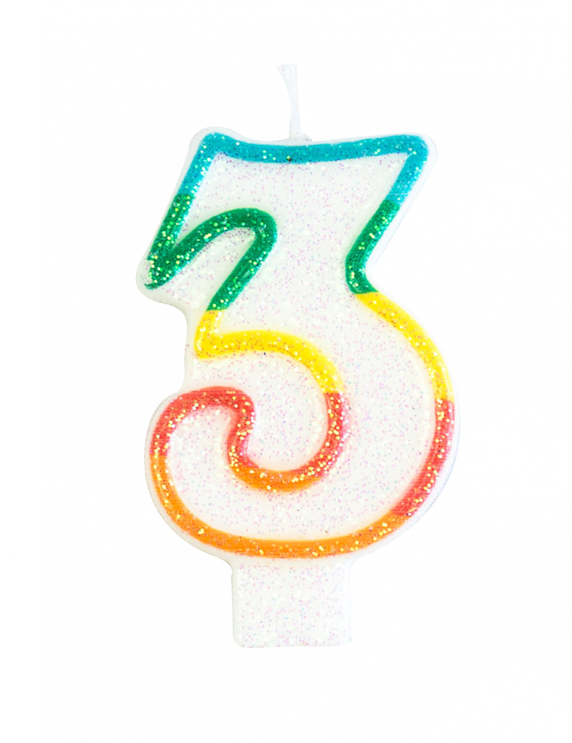 Geburtstagskerze Ziffer 3 7,5 cm Geburtstagskerze Ziffer 3 7,5 cm von DYNASTRIB