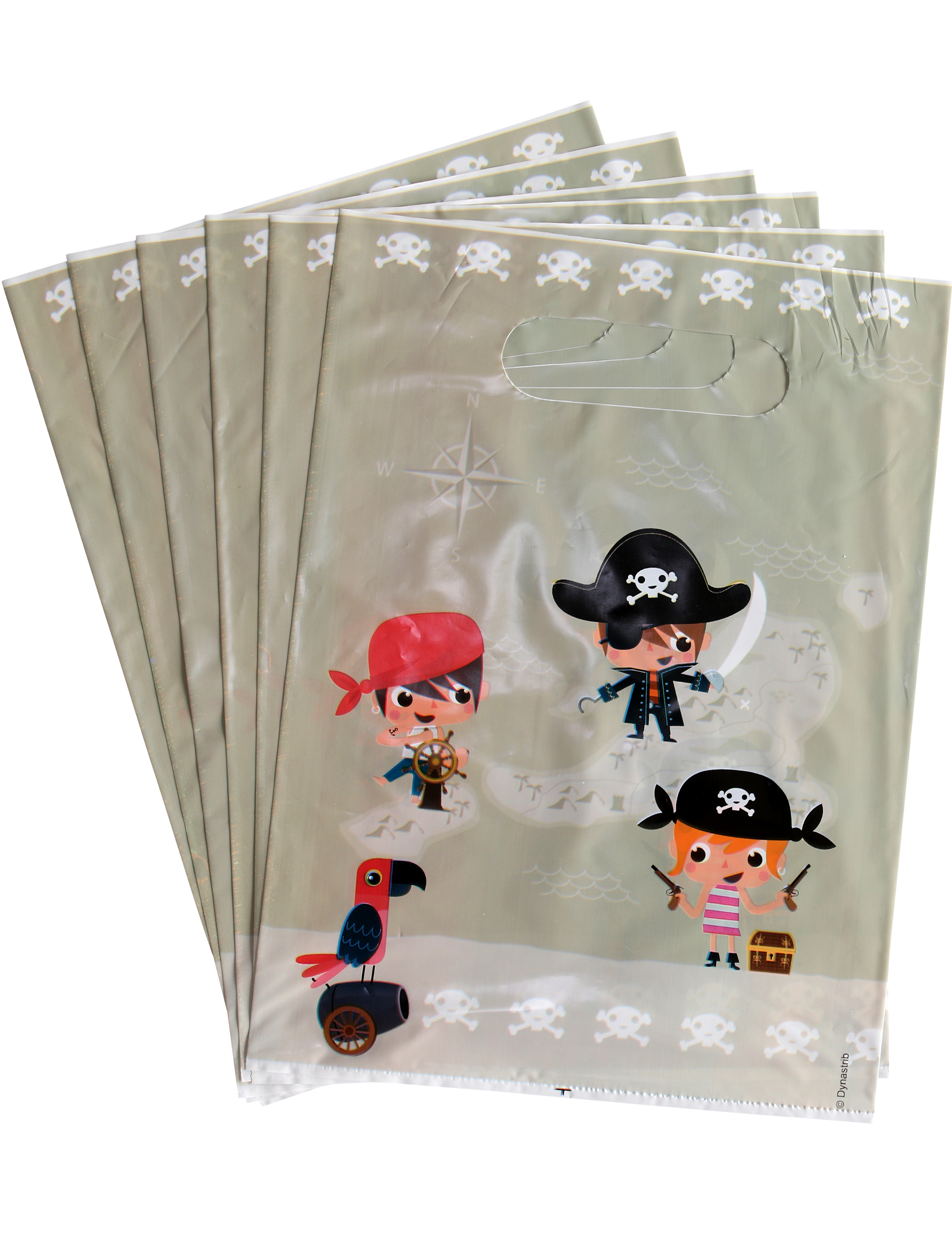Geschenktütchen mit Piratenmotiv Geschenktütchen mit Piratenmotiv von DYNASTRIB