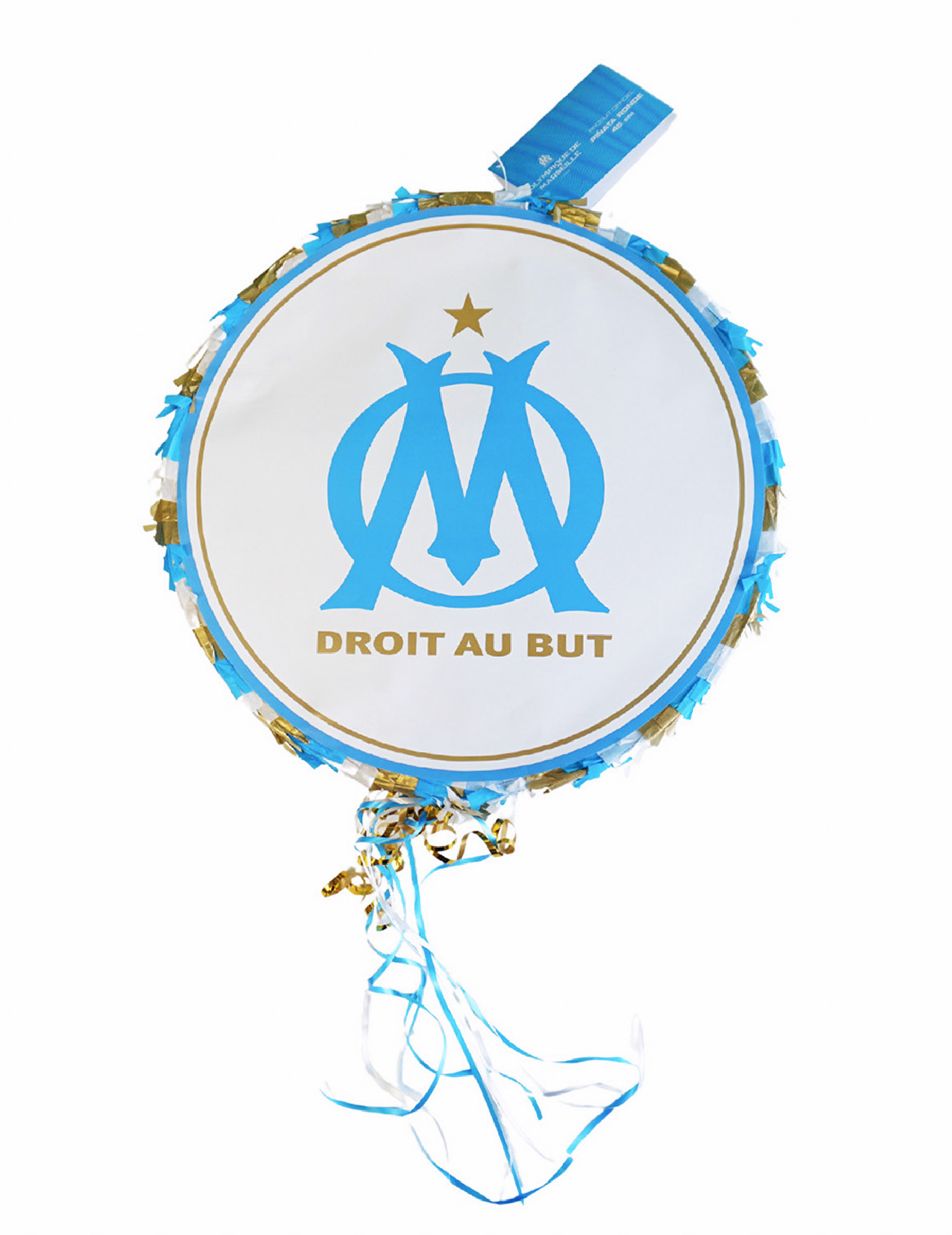 Olympique de Marseille Runde Pinata Olympique de Marseille Runde Pinata von DYNASTRIB
