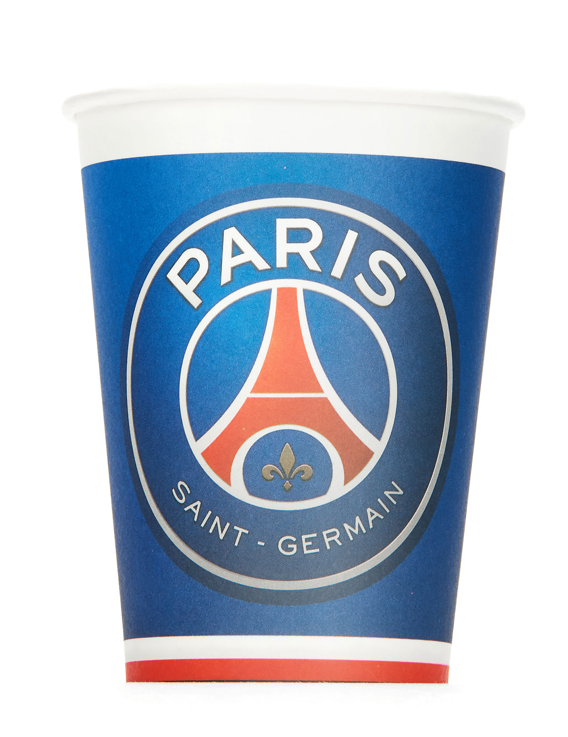 Pappbecher PSG 6 Stück Frankreich-Becher blau-rot-weiss Pappbecher PSG 6 Stück Frankreich-Becher blau-rot-weiss von DYNASTRIB